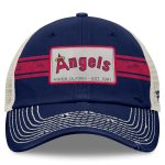 Los Angeles Angels Jerseys Shop – mens california angels fanatics navynatural cooperstown collection heritage stripe trucker adjustable hat Baseball Jerseys and Caps for Fans