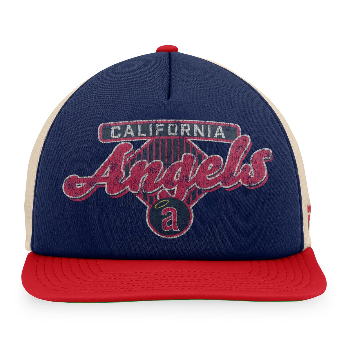 Los Angeles Angels Jerseys Shop – mens california angels fanatics navyred cooperstown collection talley foam trucker snapback hat Baseball Jerseys and Caps for Fans