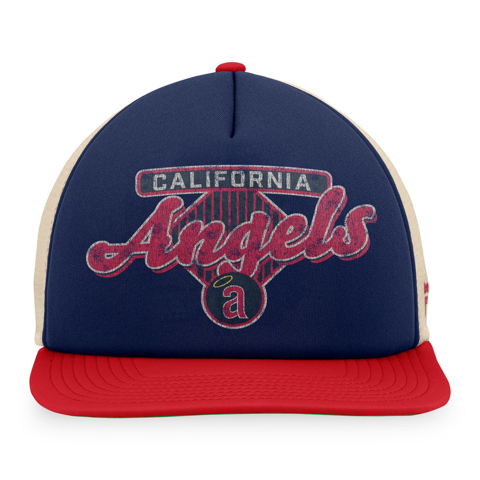 Los Angeles Angels Jerseys Shop – mens california angels fanatics navyred cooperstown collection talley foam trucker snapback hat Baseball Jerseys and Caps for Fans