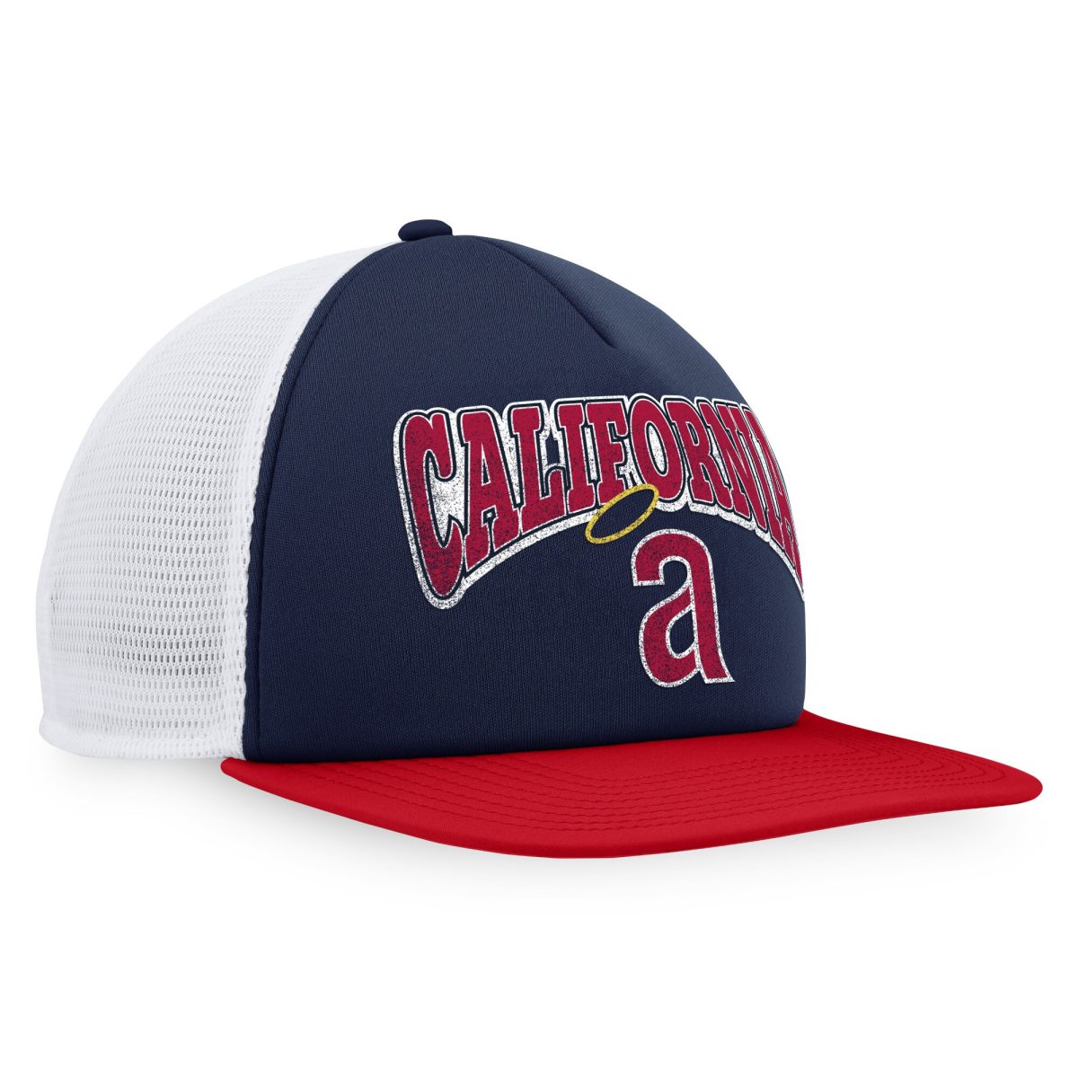 Los Angeles Angels Jerseys Shop – mens california angels fanatics navyred heritage foam front trucker snapback hat Baseball Jerseys and Caps for Fans