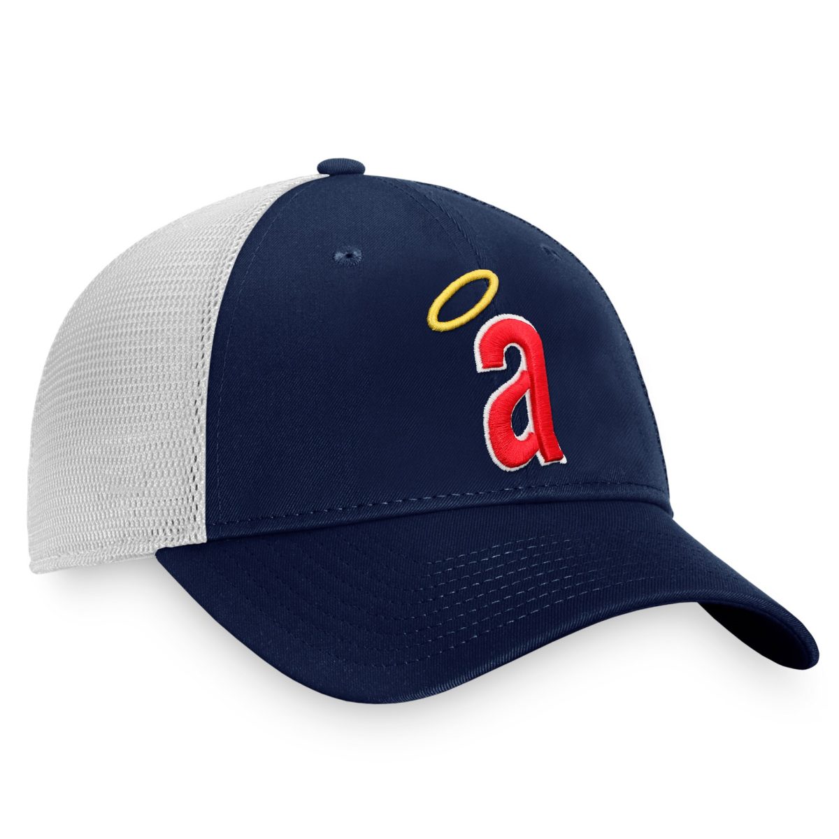 Los Angeles Angels Jerseys Shop – mens california angels fanatics navywhite cooperstown collection core trucker snapback hat Baseball Jerseys and Caps for Fans