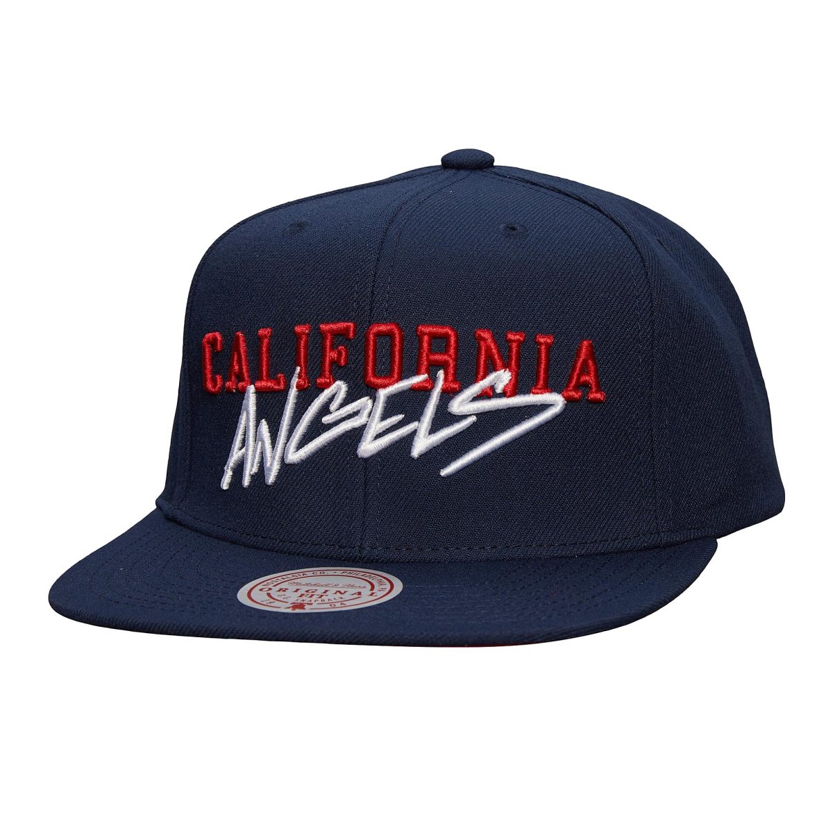 Los Angeles Angels Jerseys Shop – mens california angels mitchell  ness navy team tagged snapback hat Baseball Jerseys and Caps for Fans