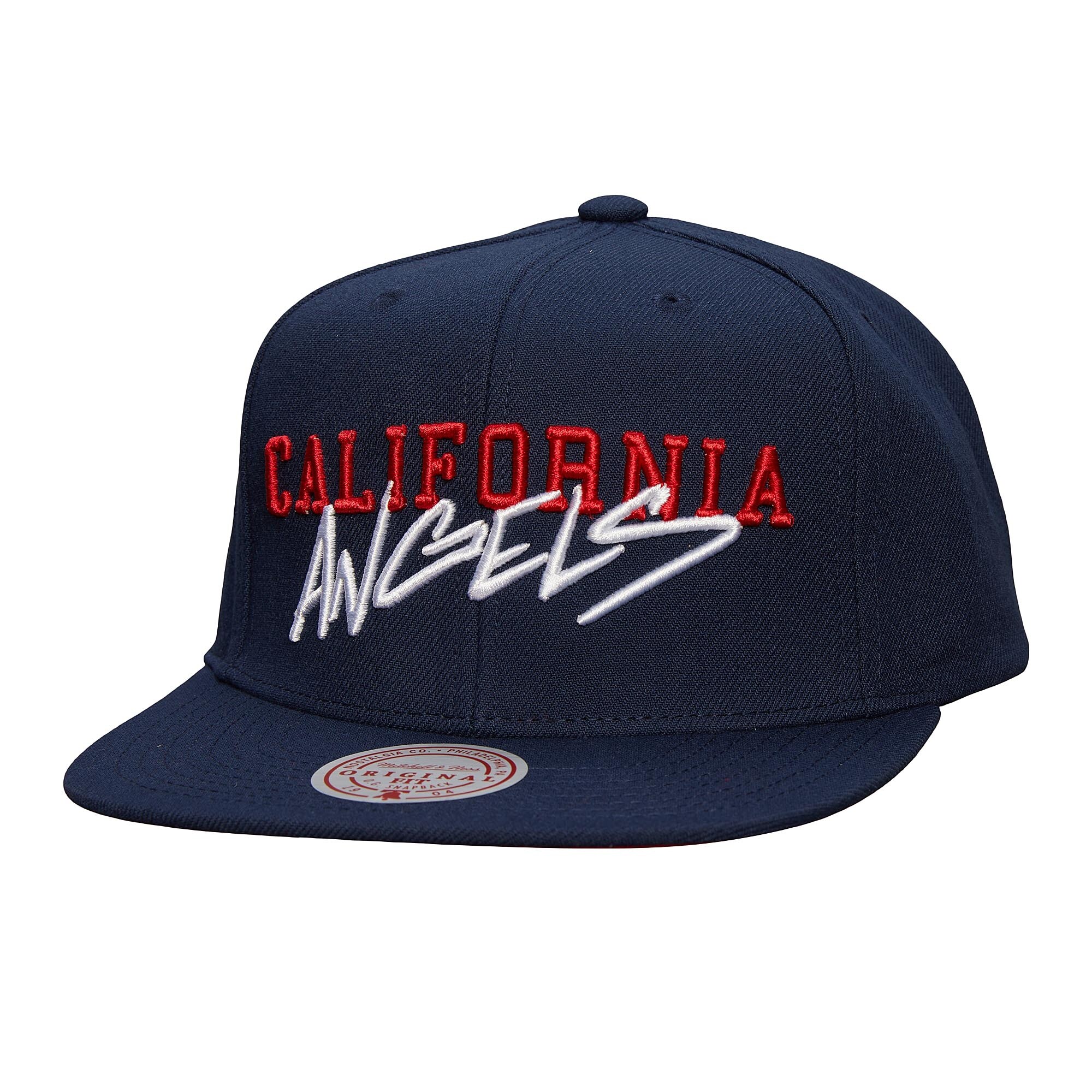 Los Angeles Angels Jerseys Shop – mens california angels mitchell  ness navy team tagged snapback hat Baseball Jerseys and Caps for Fans