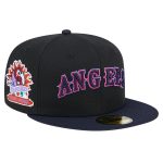 Los Angeles Angels Jerseys Shop – mens california angels new era black cooperstown collection retro spring training 59fifty fitted hat Baseball Jerseys and Caps for Fans