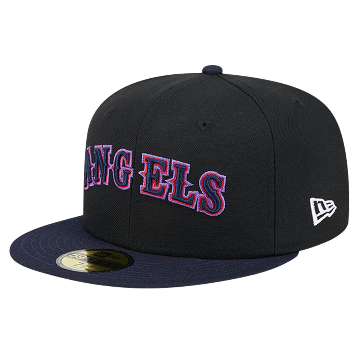 Los Angeles Angels Jerseys Shop – mens california angels new era black cooperstown collection retro spring training 59fifty fitted hat Baseball Jerseys and Caps for Fans