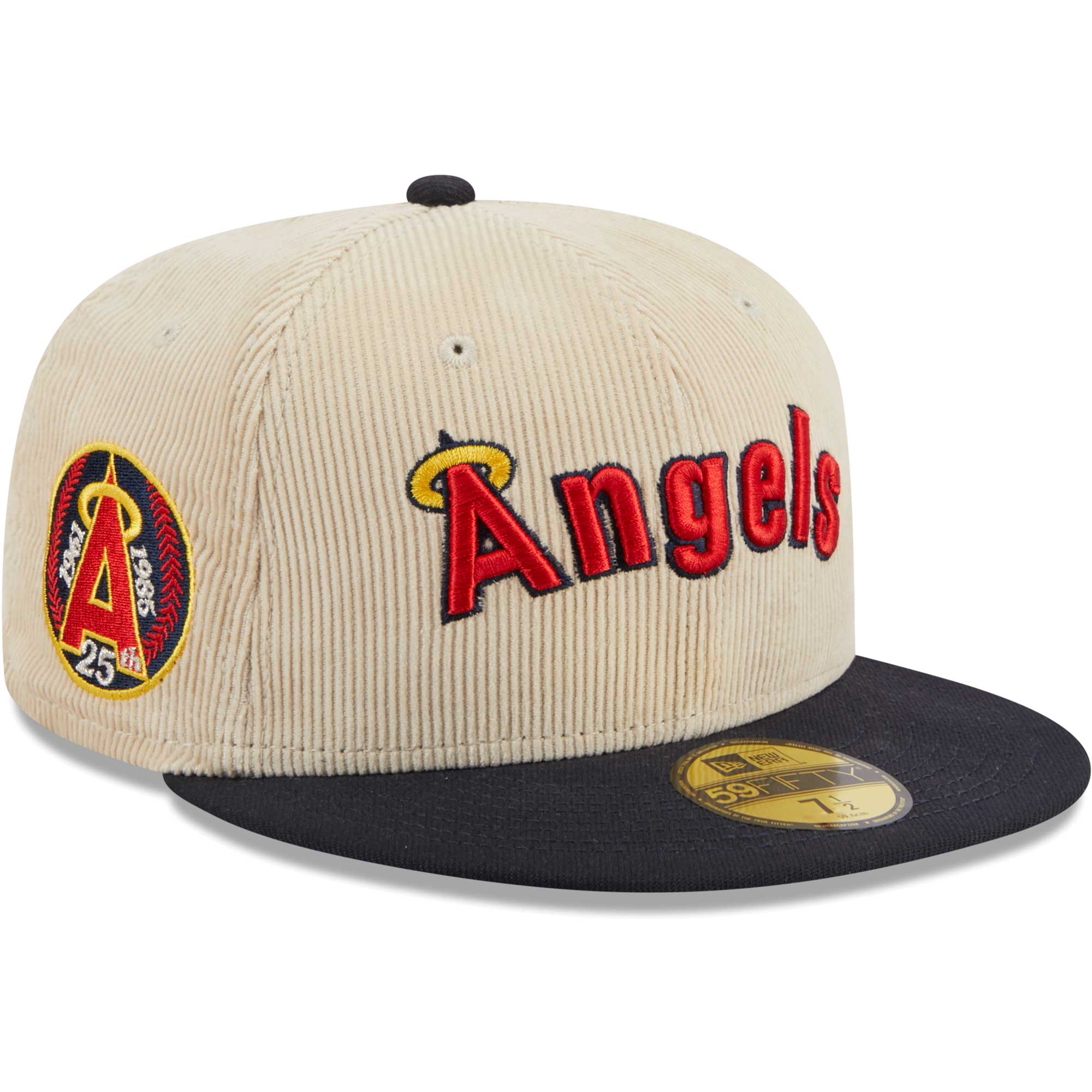 Los Angeles Angels Jerseys Shop – mens california angels new era white cooperstown collection corduroy classic 59fifty fitted hat Baseball Jerseys and Caps for Fans