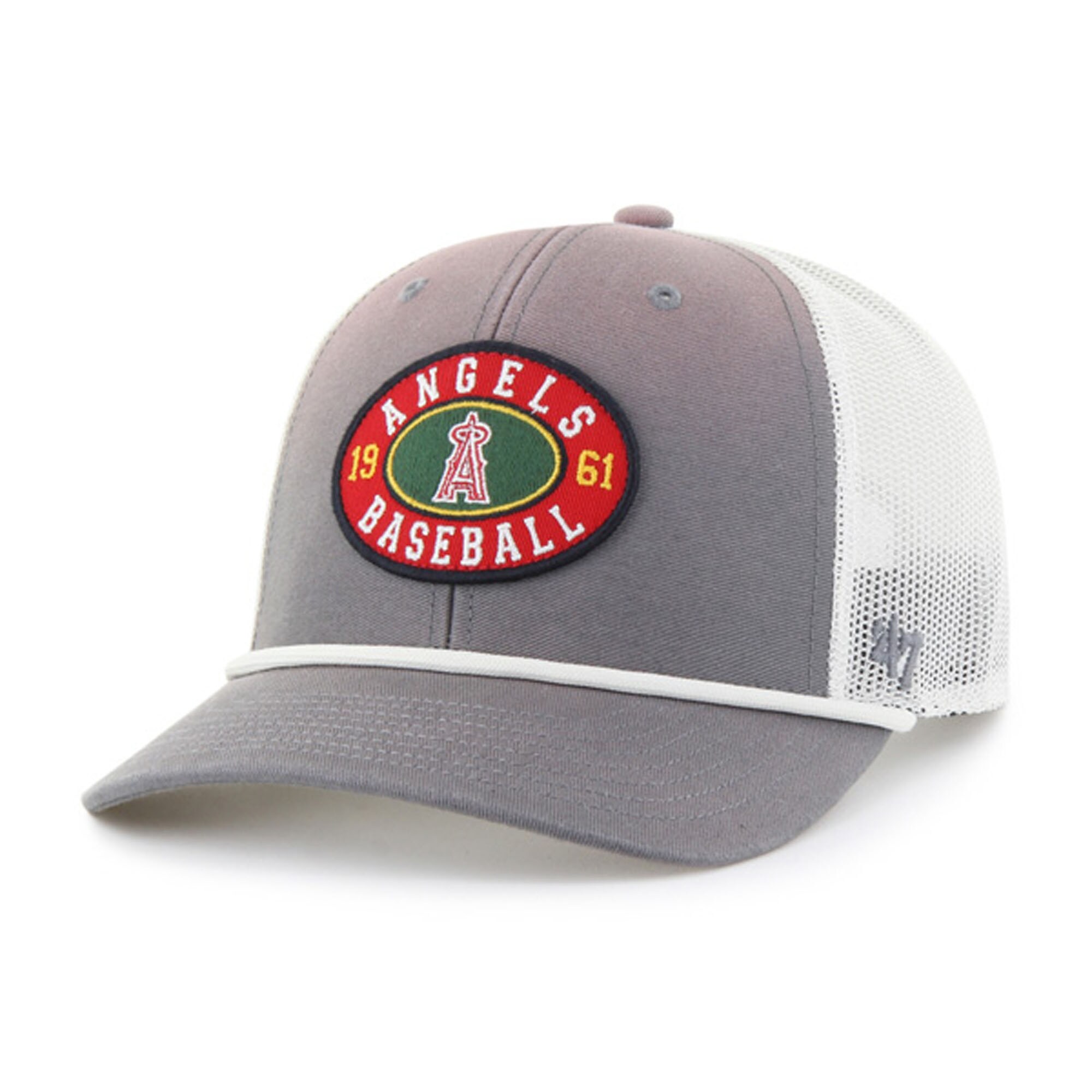 Los Angeles Angels Jerseys Shop – mens los angeles angels 47 graywhite tide sweep rope trucker adjustable hat Baseball Jerseys and Caps for Fans