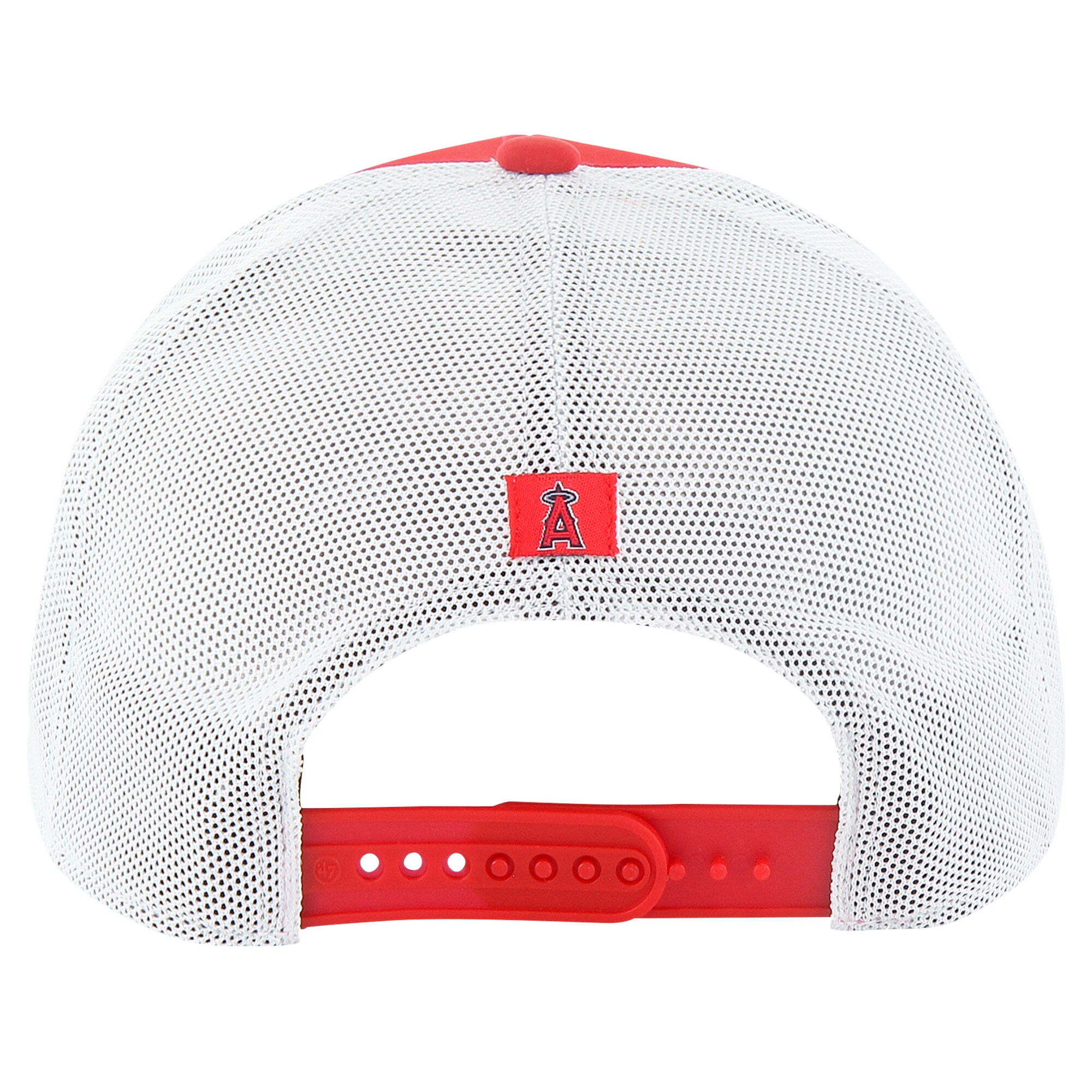 Los Angeles Angels Jerseys Shop – mens los angeles angels 47 red downburst trucker adjustable hat Baseball Jerseys and Caps for Fans