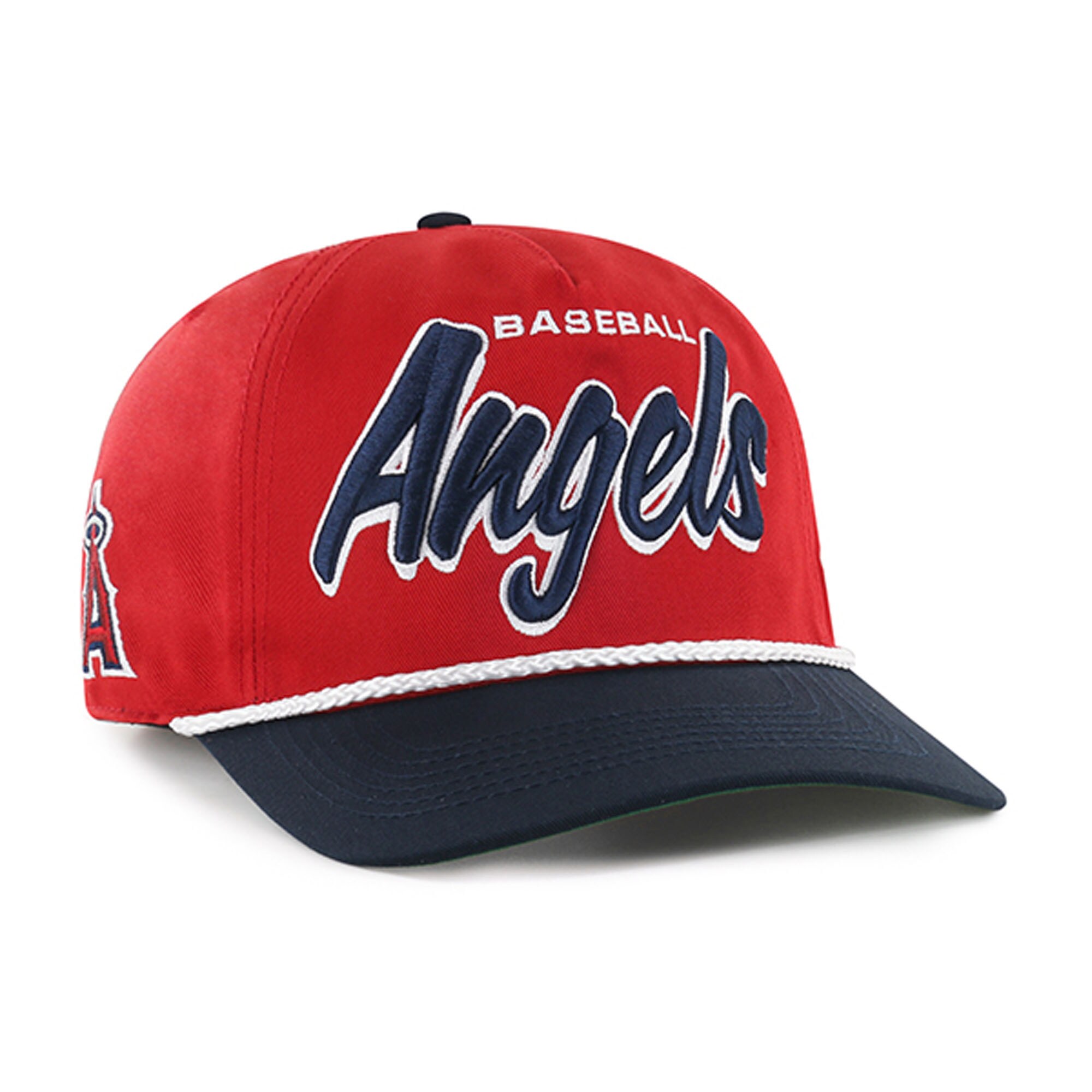 Los Angeles Angels Jerseys Shop – mens los angeles angels 47 red dropshadow rope hitch adjustable hat Baseball Jerseys and Caps for Fans