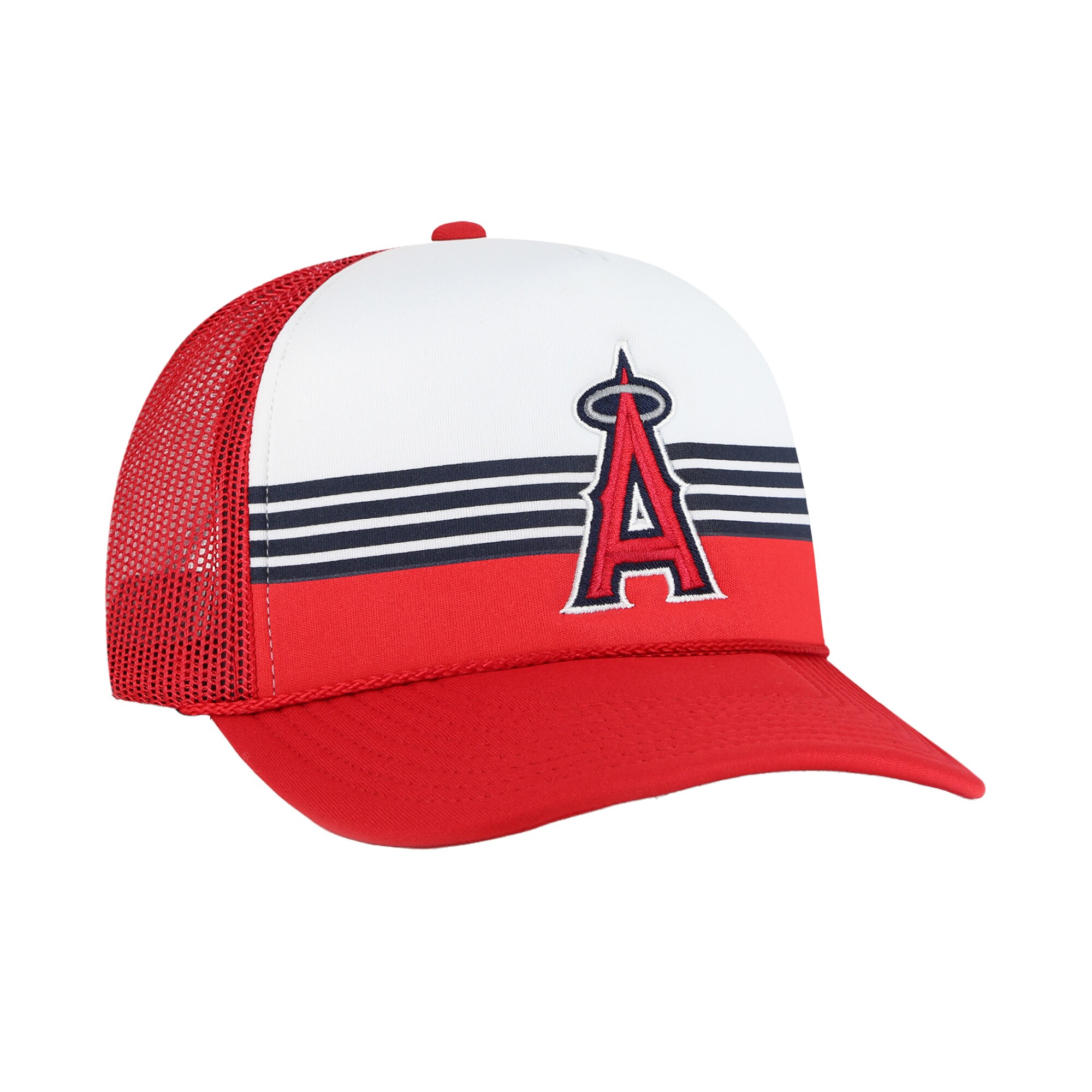 Los Angeles Angels Jerseys Shop – mens los angeles angels 47 red lift off foam front mesh trucker adjustable hat Baseball Jerseys and Caps for Fans