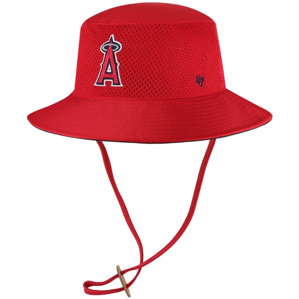 Los Angeles Angels Jerseys Shop – mens los angeles angels 47 red panama pail bucket hat Baseball Jerseys and Caps for Fans