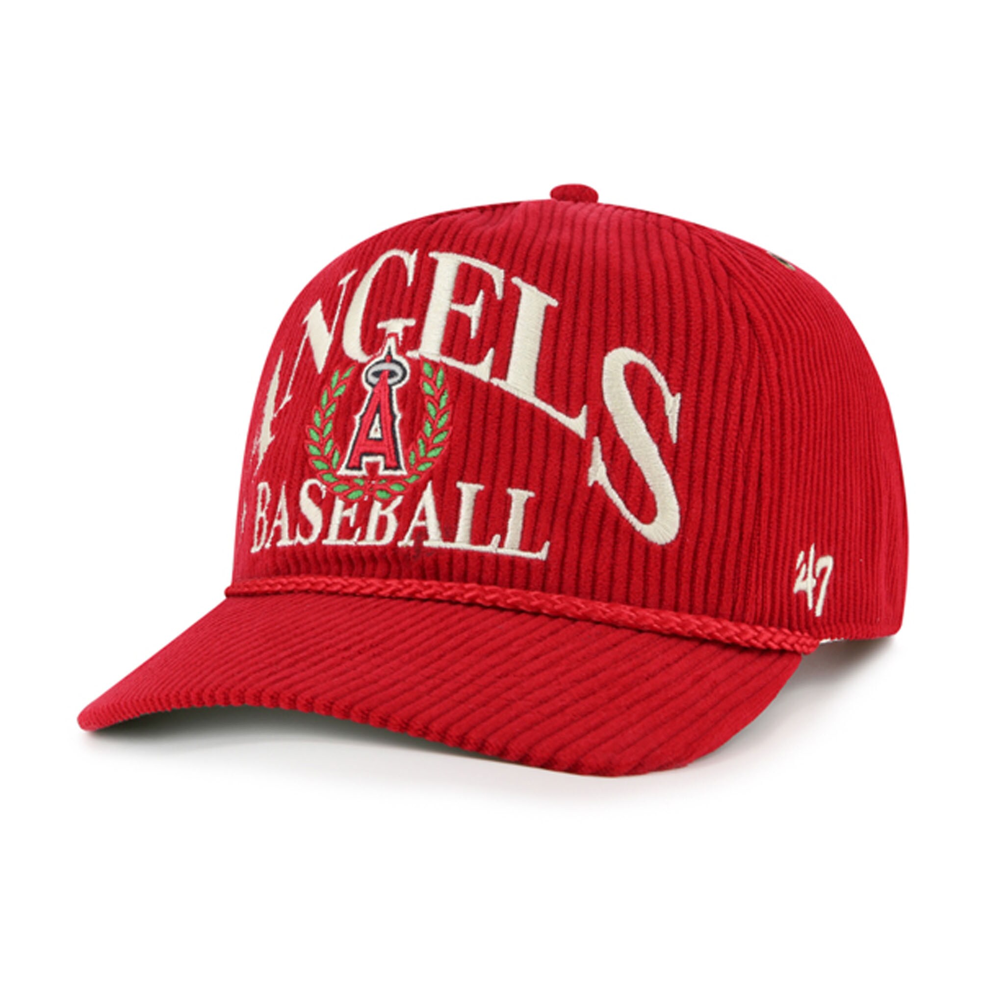 Los Angeles Angels Jerseys Shop – mens los angeles angels 47 red pitchout rope hitch adjustable hat Baseball Jerseys and Caps for Fans