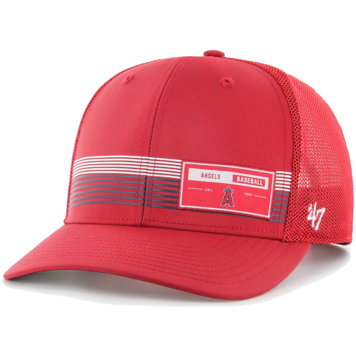 Los Angeles Angels Jerseys Shop – mens los angeles angels 47 red rangefinder brrr trucker adjustable hat Baseball Jerseys and Caps for Fans