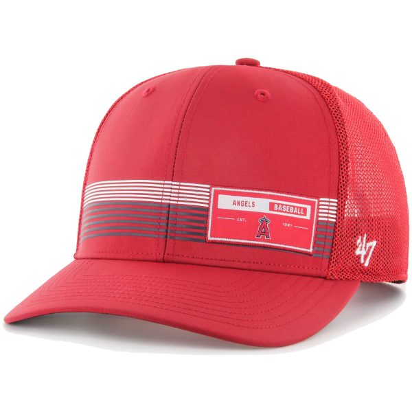 Los Angeles Angels Jerseys Shop – mens los angeles angels 47 red rangefinder brrr trucker adjustable hat Baseball Jerseys and Caps for Fans