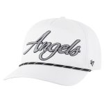 Los Angeles Angels Jerseys Shop – mens los angeles angels 47 white overhand speckle hitch rope adjustable hat Baseball Jerseys and Caps for Fans