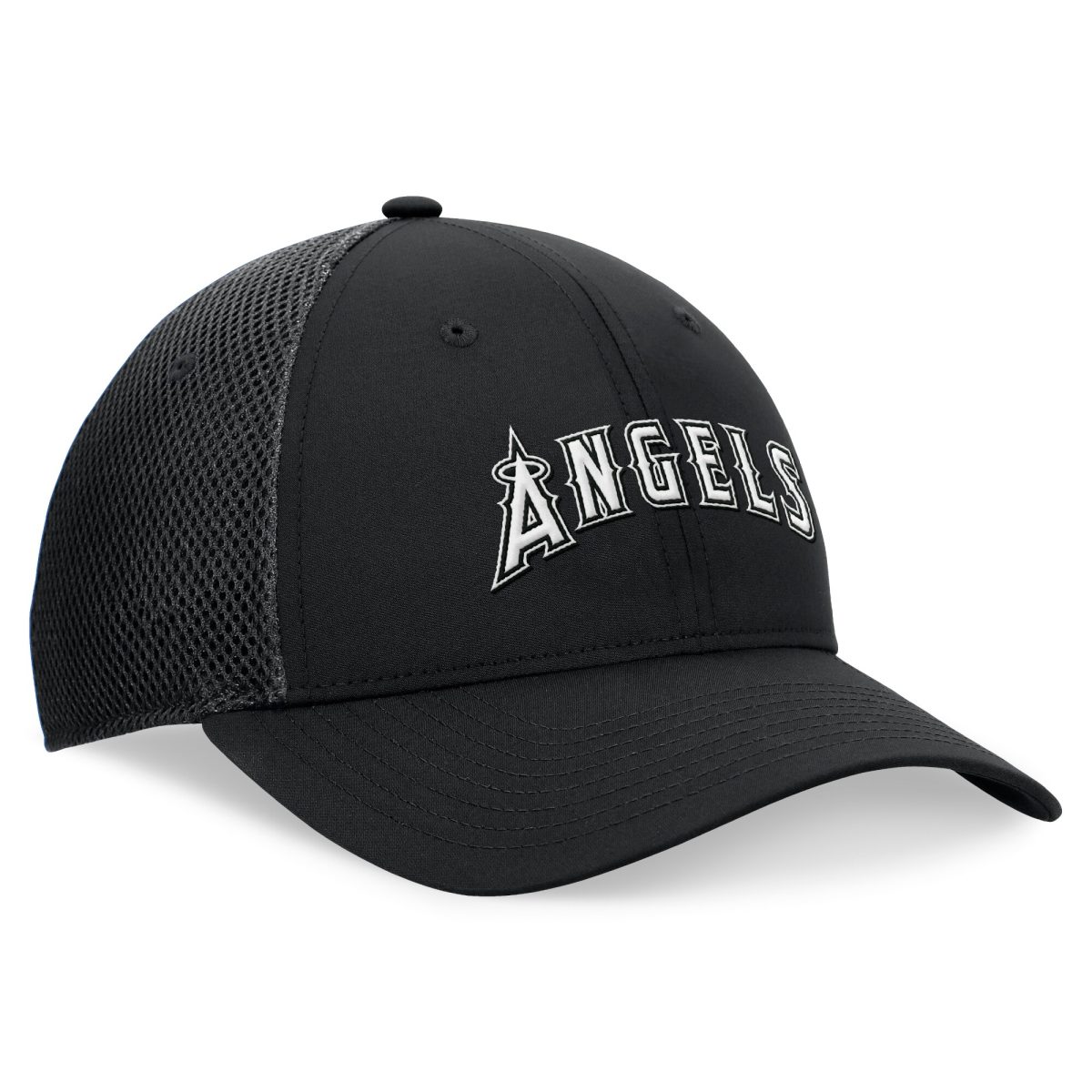 Los Angeles Angels Jerseys Shop – mens los angeles angels fanatics black spacer mesh flex hat Baseball Jerseys and Caps for Fans