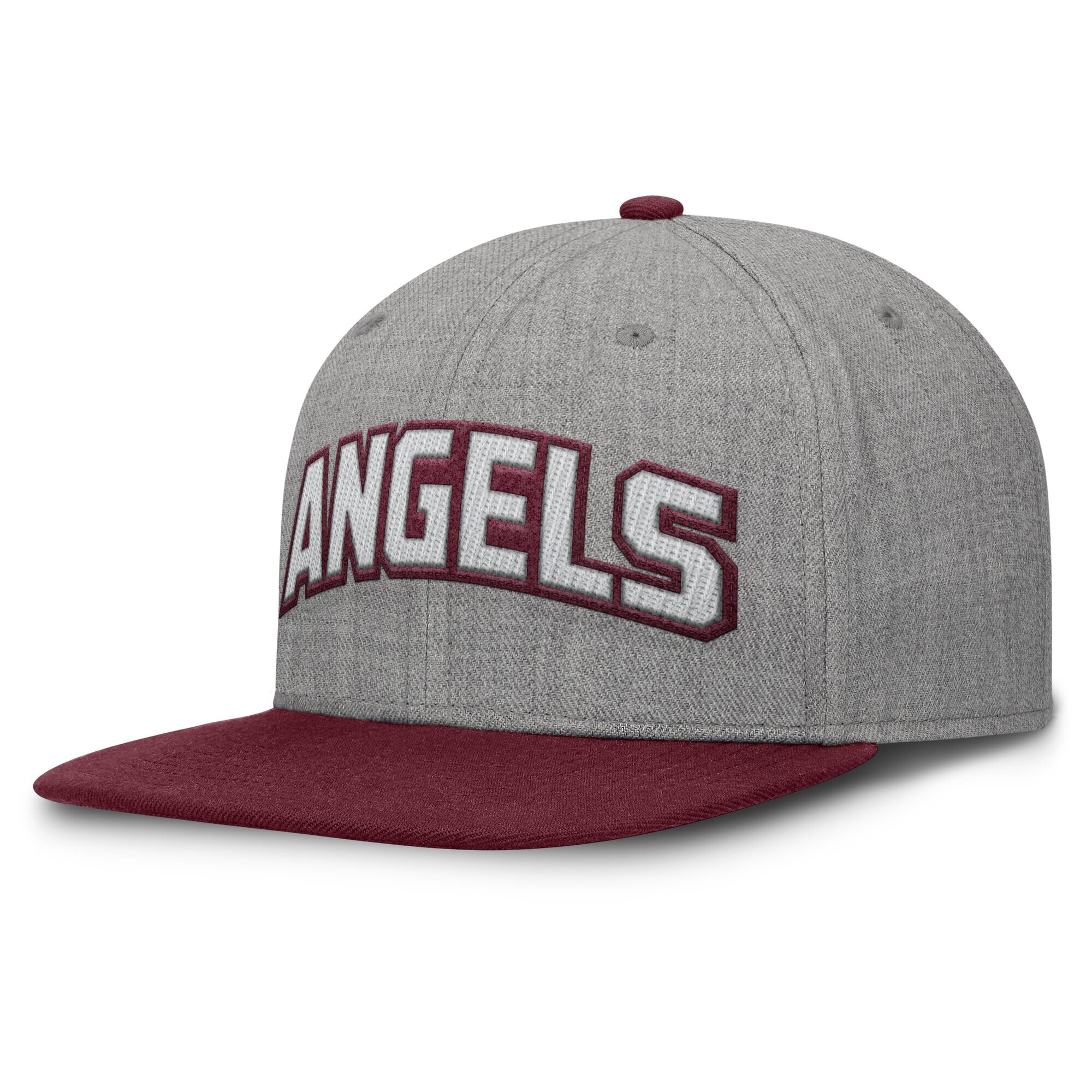Los Angeles Angels Jerseys Shop – mens los angeles angels fanatics graymaroon elements felt chainstitch snapback hat Baseball Jerseys and Caps for Fans