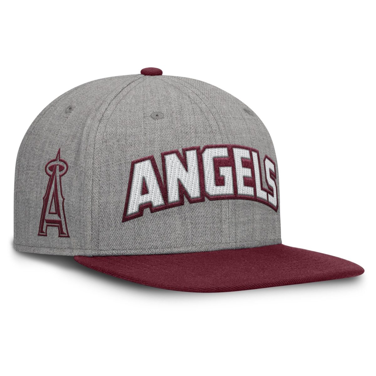 Los Angeles Angels Jerseys Shop – mens los angeles angels fanatics graymaroon elements felt chainstitch snapback hat Baseball Jerseys and Caps for Fans