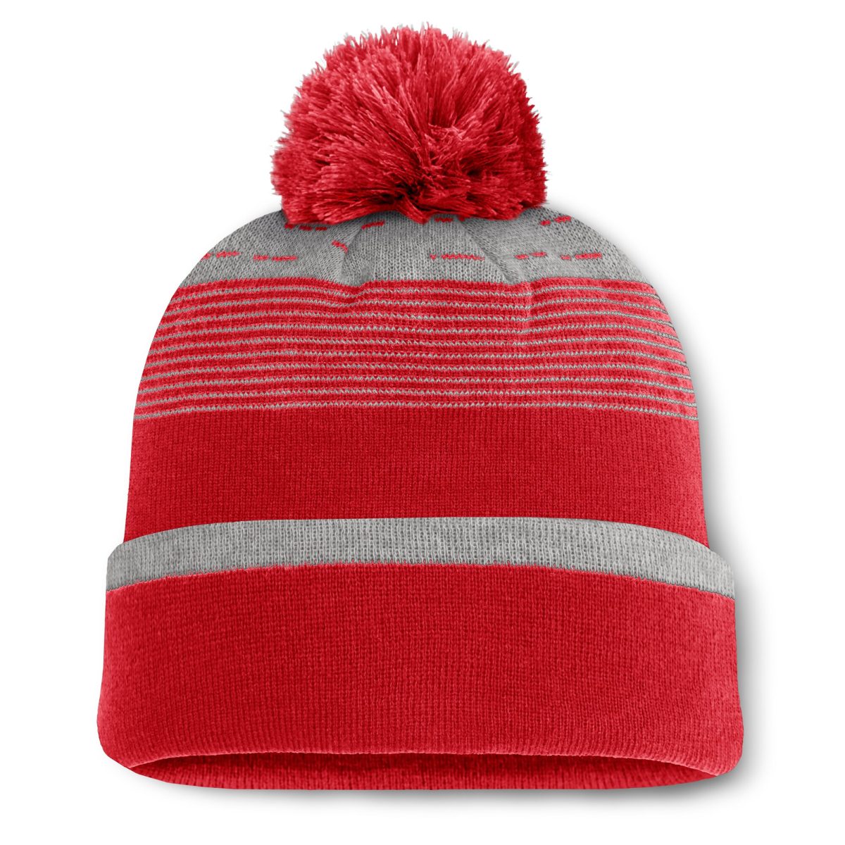 Los Angeles Angels Jerseys Shop – mens los angeles angels fanatics red fundamental gradient cuffed knit hat with pom Baseball Jerseys and Caps for Fans