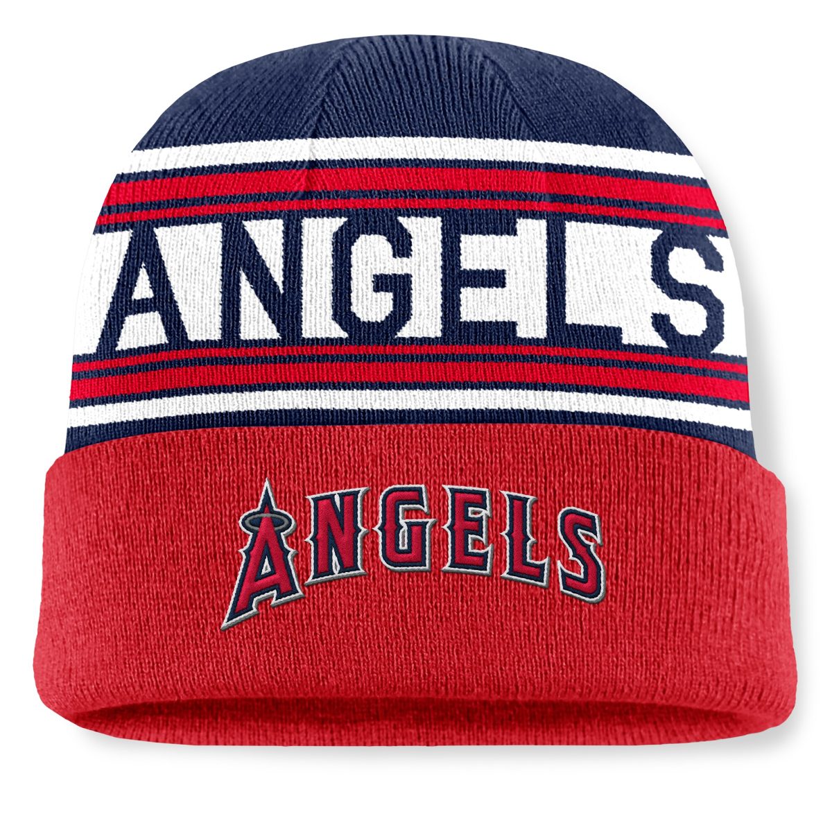 Los Angeles Angels Jerseys Shop – mens los angeles angels fanatics red fundamental team stripe cuffed knit hat Baseball Jerseys and Caps for Fans