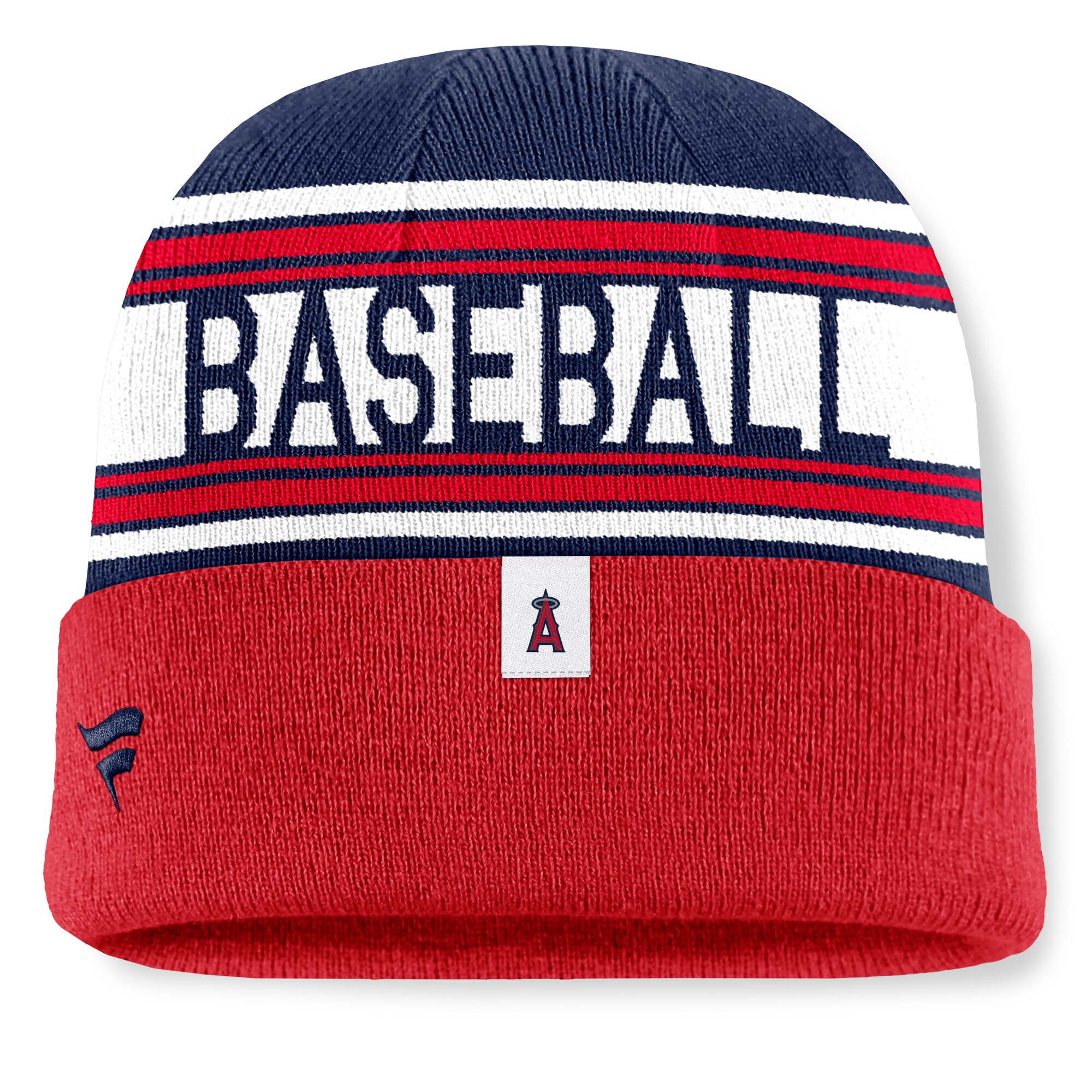Los Angeles Angels Jerseys Shop – mens los angeles angels fanatics red fundamental team stripe cuffed knit hat Baseball Jerseys and Caps for Fans