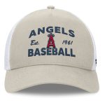 Los Angeles Angels Jerseys Shop – mens los angeles angels fanatics stone a-frame trucker adjustable hat Baseball Jerseys and Caps for Fans