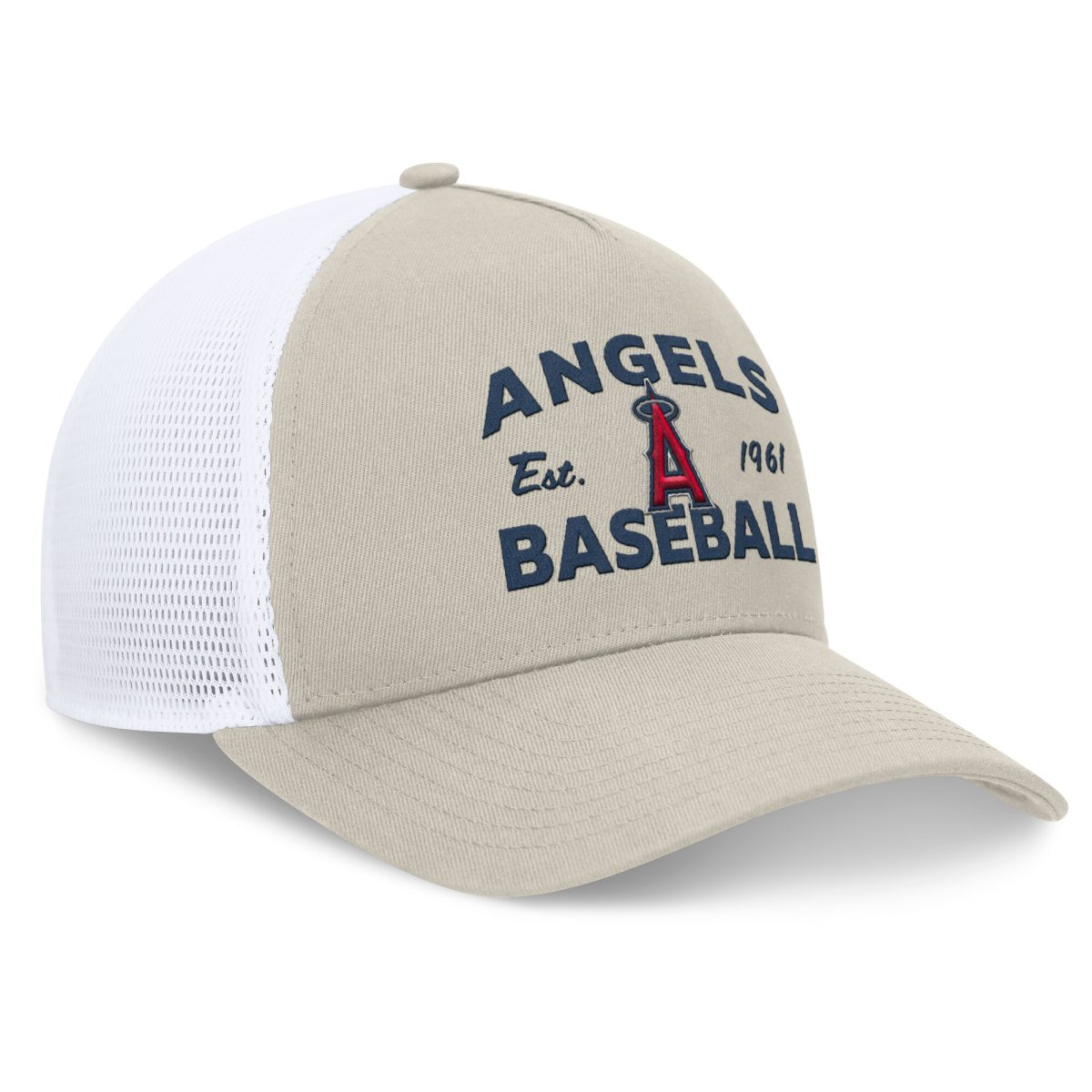 Los Angeles Angels Jerseys Shop – mens los angeles angels fanatics stone a-frame trucker adjustable hat Baseball Jerseys and Caps for Fans