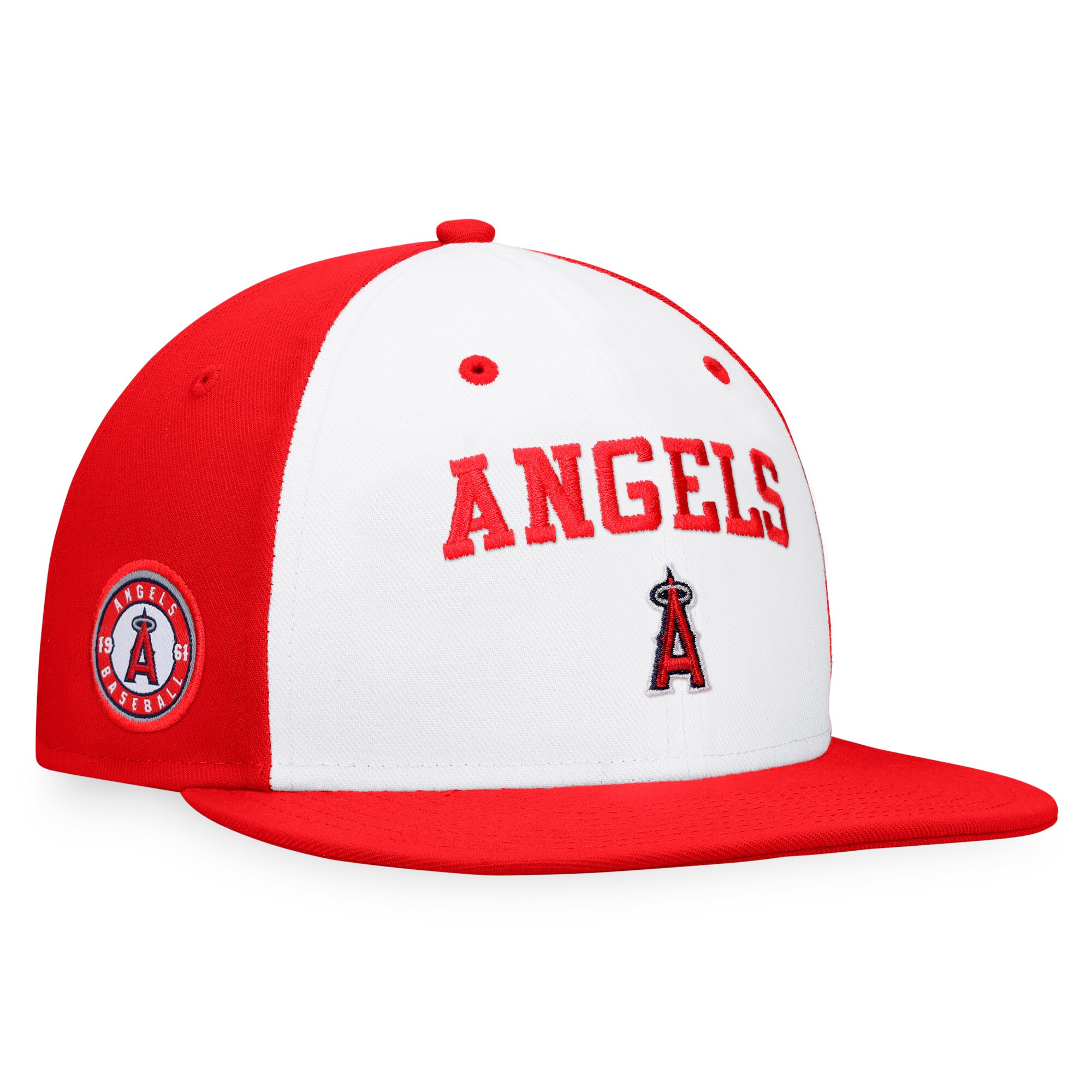 Los Angeles Angels Jerseys Shop – mens los angeles angels fanatics whitered iconic color blocked fitted hat Baseball Jerseys and Caps for Fans