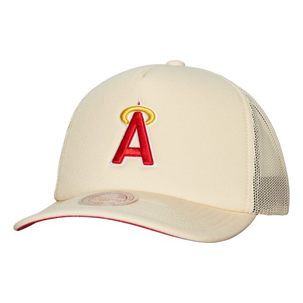 Los Angeles Angels Jerseys Shop – mens los angeles angels mitchell  ness cream cooperstown collection adjustable trucker hat Baseball Jerseys and Caps for Fans