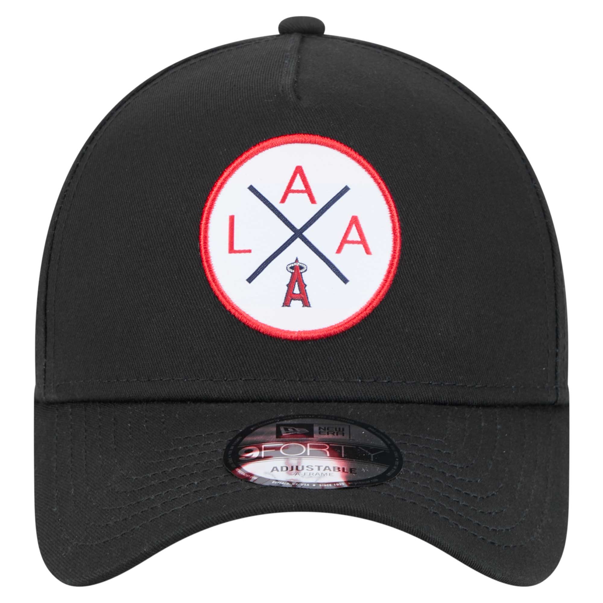 Los Angeles Angels Jerseys Shop – mens los angeles angels new era black 9forty a-frame adjustable hat Baseball Jerseys and Caps for Fans