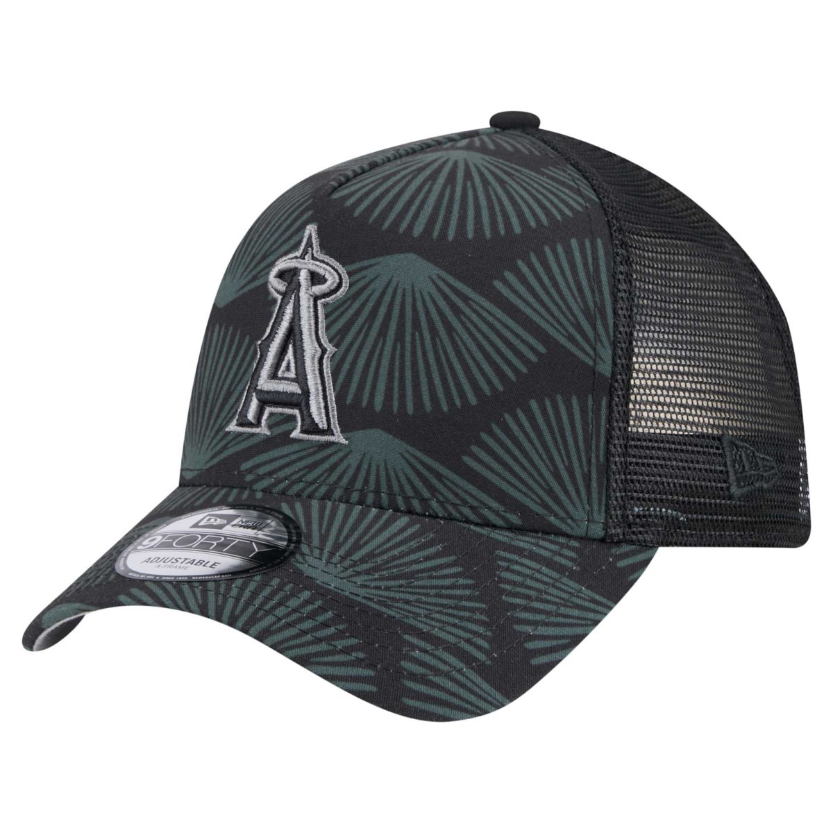 Los Angeles Angels Jerseys Shop – mens los angeles angels new era black 9forty a-frame trucker adjustable hat Baseball Jerseys and Caps for Fans
