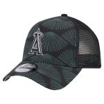Los Angeles Angels Jerseys Shop – mens los angeles angels new era black 9forty a-frame trucker adjustable hat Baseball Jerseys and Caps for Fans