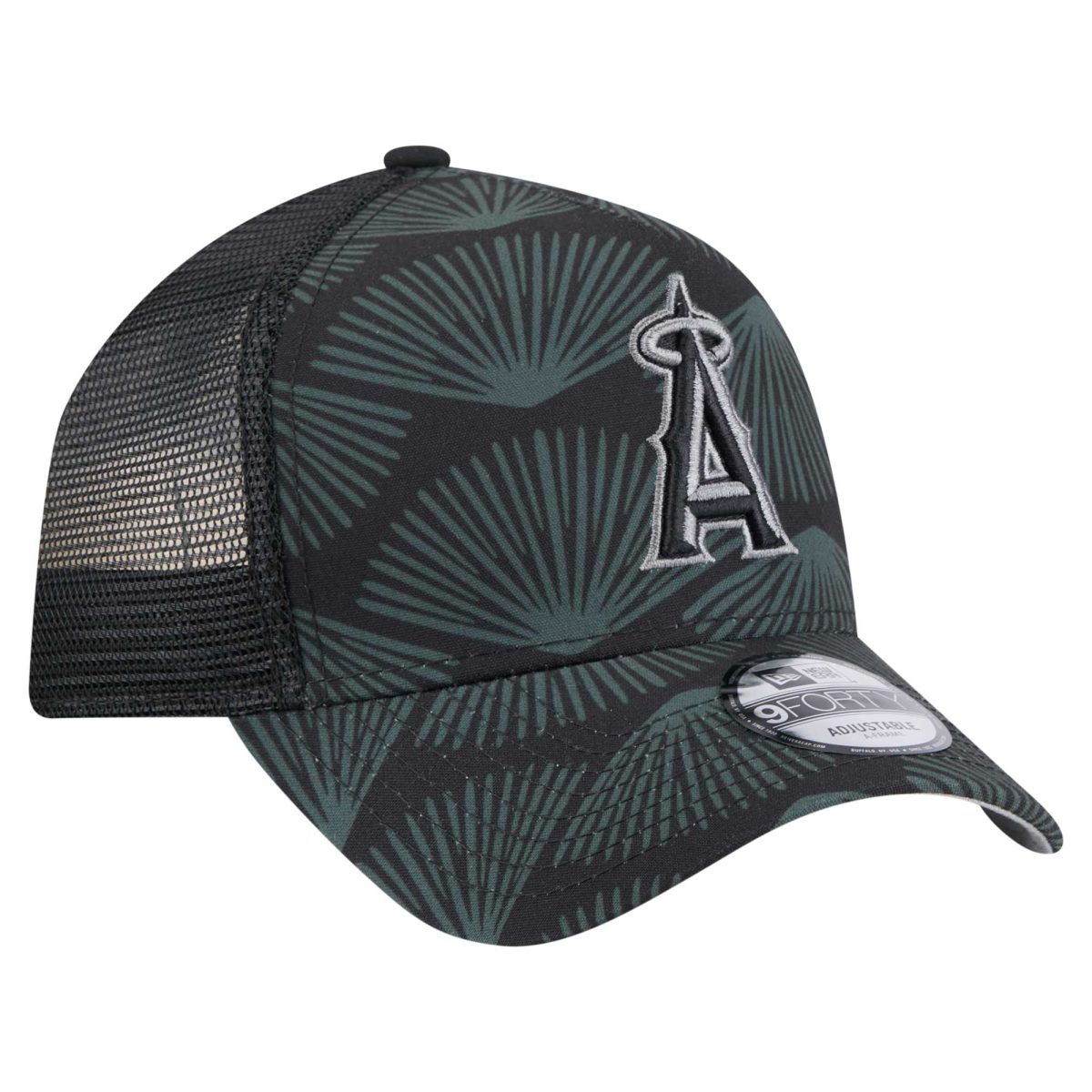 Los Angeles Angels Jerseys Shop – mens los angeles angels new era black 9forty a-frame trucker adjustable hat Baseball Jerseys and Caps for Fans