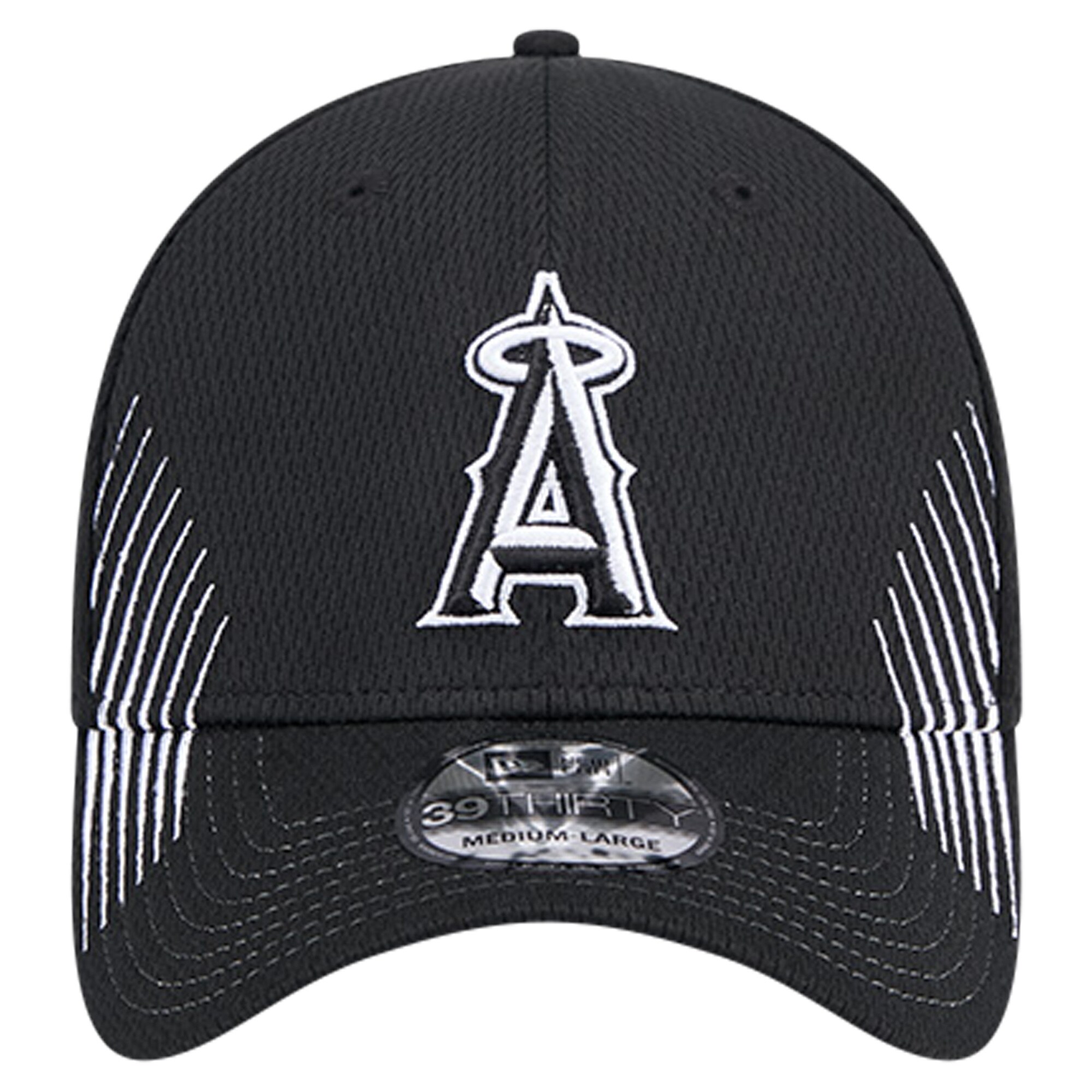 Los Angeles Angels Jerseys Shop – mens los angeles angels new era black active dash mark 39thirty flex hat Baseball Jerseys and Caps for Fans
