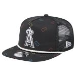 Los Angeles Angels Jerseys Shop – mens los angeles angels new era black gummy golfer trucker adjustable hat Baseball Jerseys and Caps for Fans