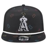 Los Angeles Angels Jerseys Shop – mens los angeles angels new era black gummy golfer trucker adjustable hat Baseball Jerseys and Caps for Fans