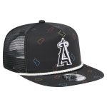 Los Angeles Angels Jerseys Shop – mens los angeles angels new era black gummy golfer trucker adjustable hat Baseball Jerseys and Caps for Fans
