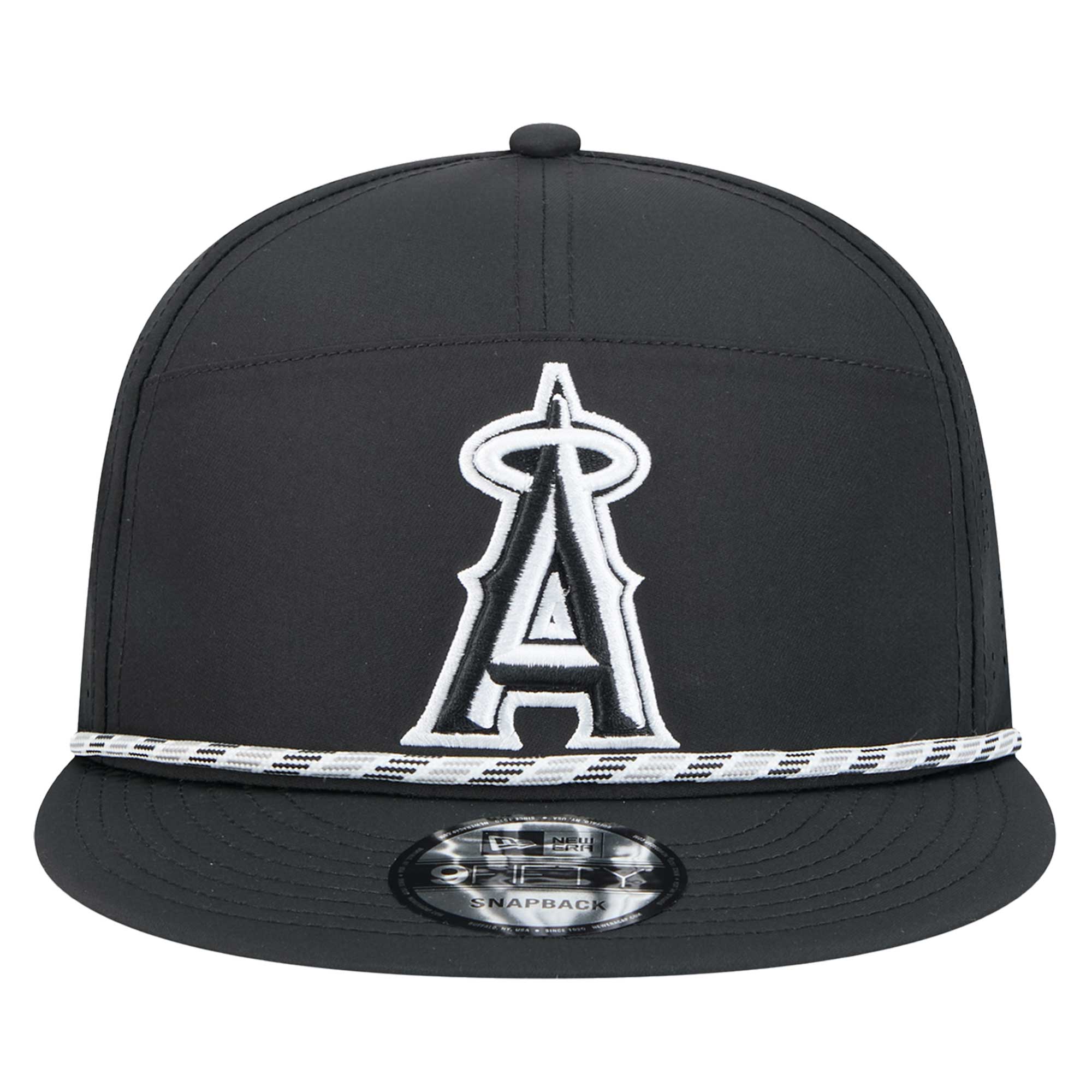 Los Angeles Angels Jerseys Shop – mens los angeles angels new era black laser cut 9fifty snapback hat Baseball Jerseys and Caps for Fans