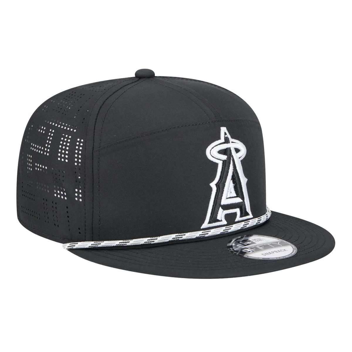 Los Angeles Angels Jerseys Shop – mens los angeles angels new era black laser cut 9fifty snapback hat Baseball Jerseys and Caps for Fans