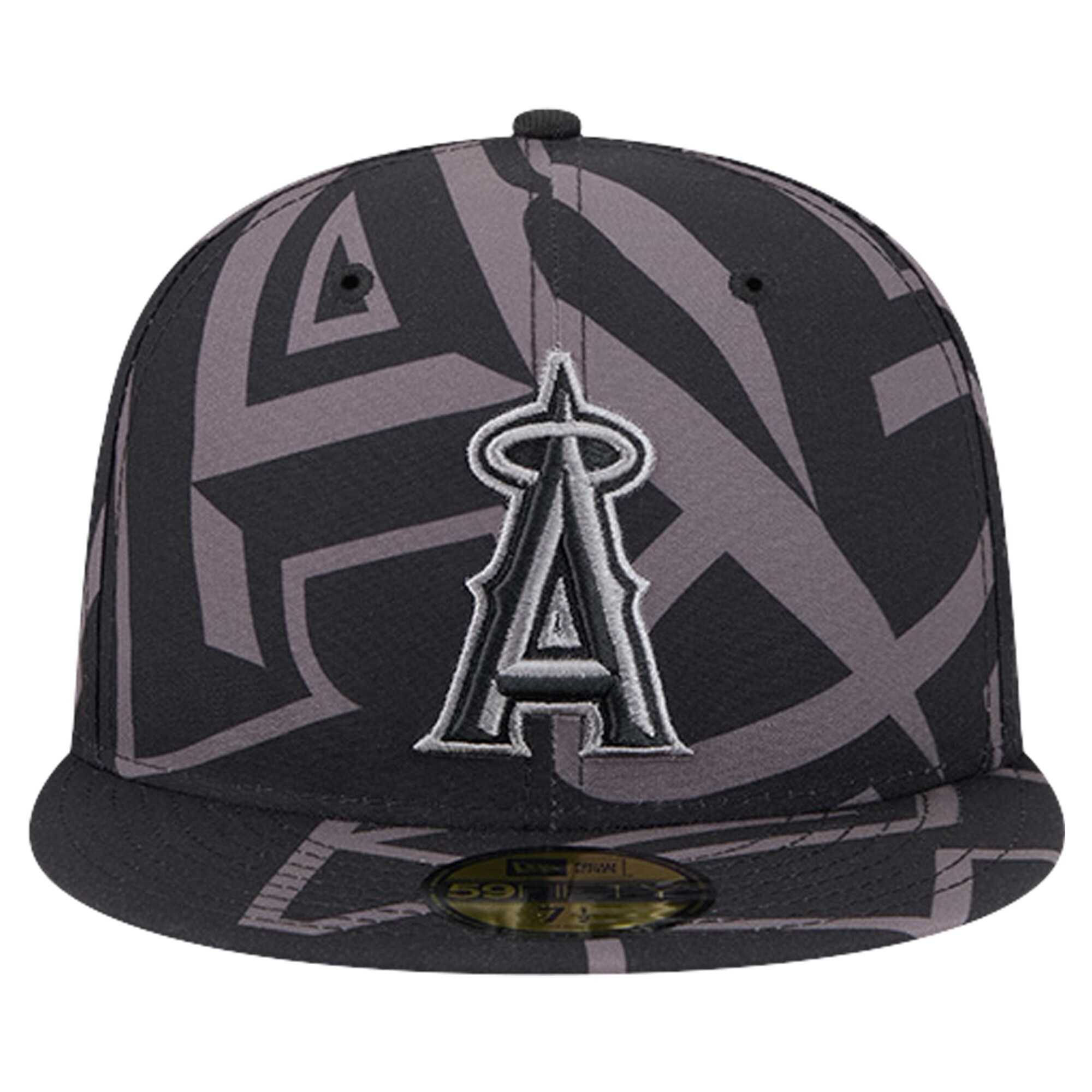 Los Angeles Angels Jerseys Shop – mens los angeles angels new era black logo fracture 59fifty fitted hat Baseball Jerseys and Caps for Fans