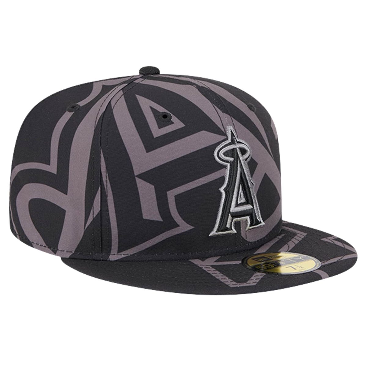Los Angeles Angels Jerseys Shop – mens los angeles angels new era black logo fracture 59fifty fitted hat Baseball Jerseys and Caps for Fans