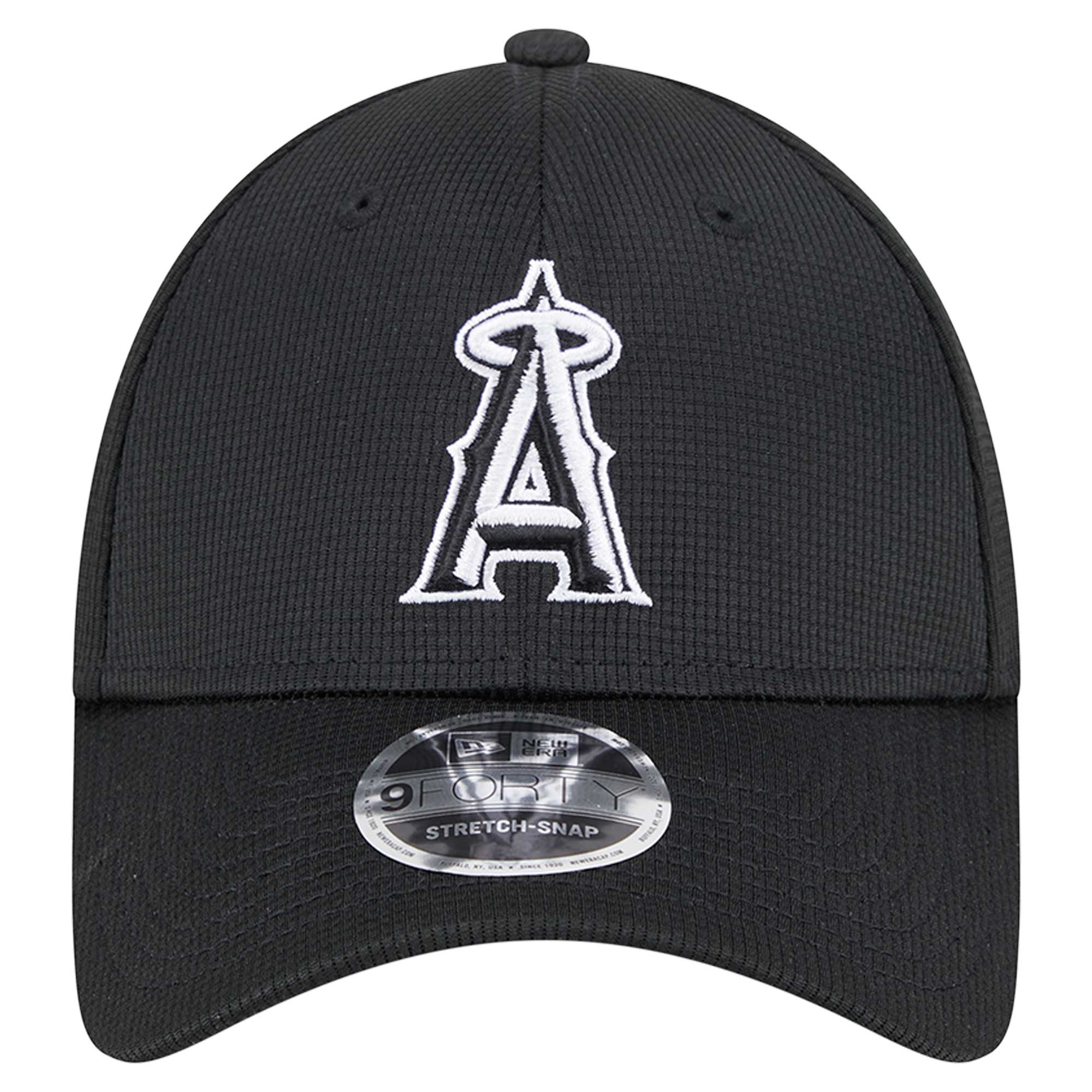 Los Angeles Angels Jerseys Shop – mens los angeles angels new era black pivot 9forty adjustable hat Baseball Jerseys and Caps for Fans