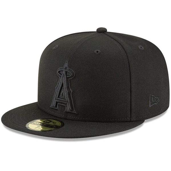Los Angeles Angels Jerseys Shop – mens los angeles angels new era black primary logo basic 59fifty fitted hat Baseball Jerseys and Caps for Fans