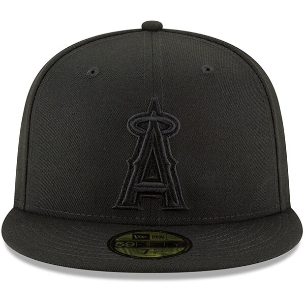 Los Angeles Angels Jerseys Shop – mens los angeles angels new era black primary logo basic 59fifty fitted hat Baseball Jerseys and Caps for Fans