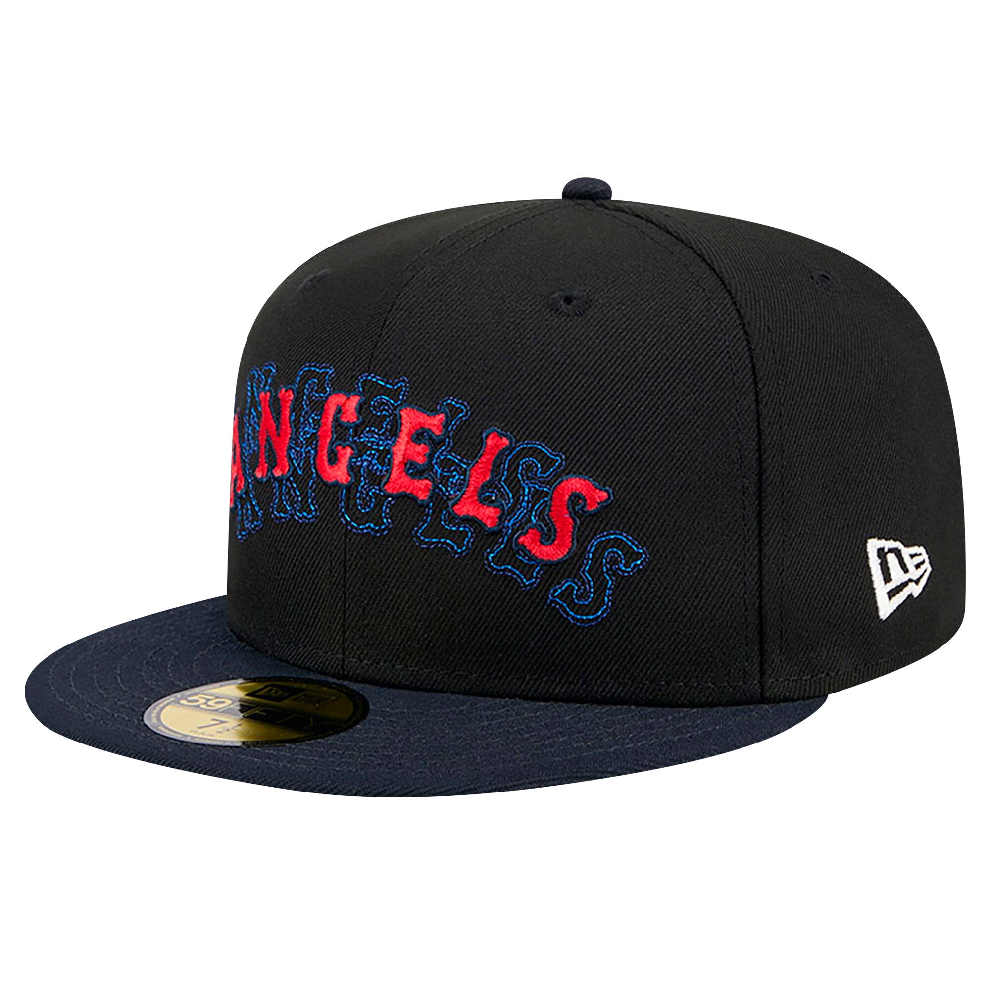 Los Angeles Angels Jerseys Shop – mens los angeles angels new era black shadow stitch 59fifty fitted hat Baseball Jerseys and Caps for Fans