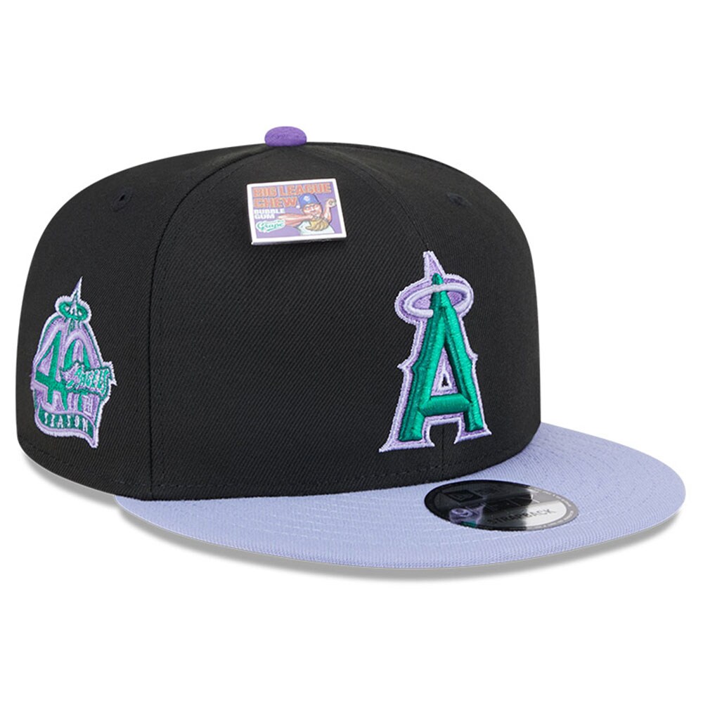 Los Angeles Angels Jerseys Shop – mens los angeles angels new era blackpurple grape big league chew flavor pack 9fifty snapback hat Baseball Jerseys and Caps for Fans