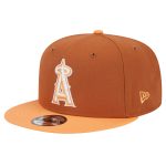 Los Angeles Angels Jerseys Shop – mens los angeles angels new era brown spring color two-tone 9fifty snapback hat Baseball Jerseys and Caps for Fans
