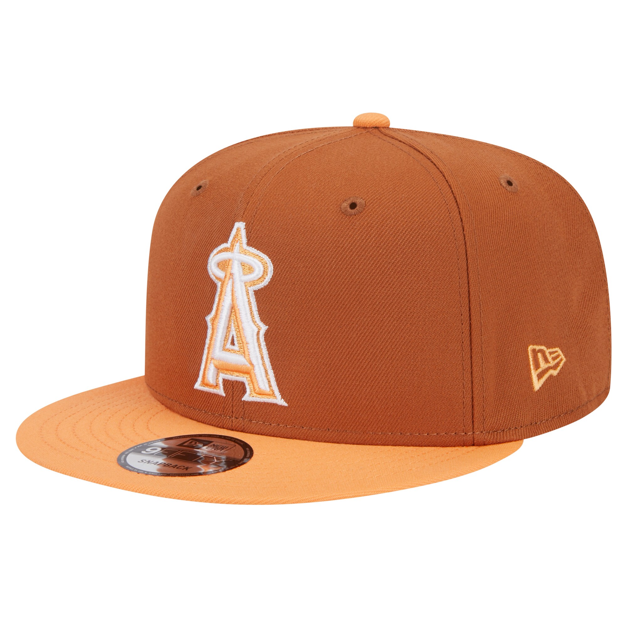 Los Angeles Angels Jerseys Shop – mens los angeles angels new era brown spring color two-tone 9fifty snapback hat Baseball Jerseys and Caps for Fans