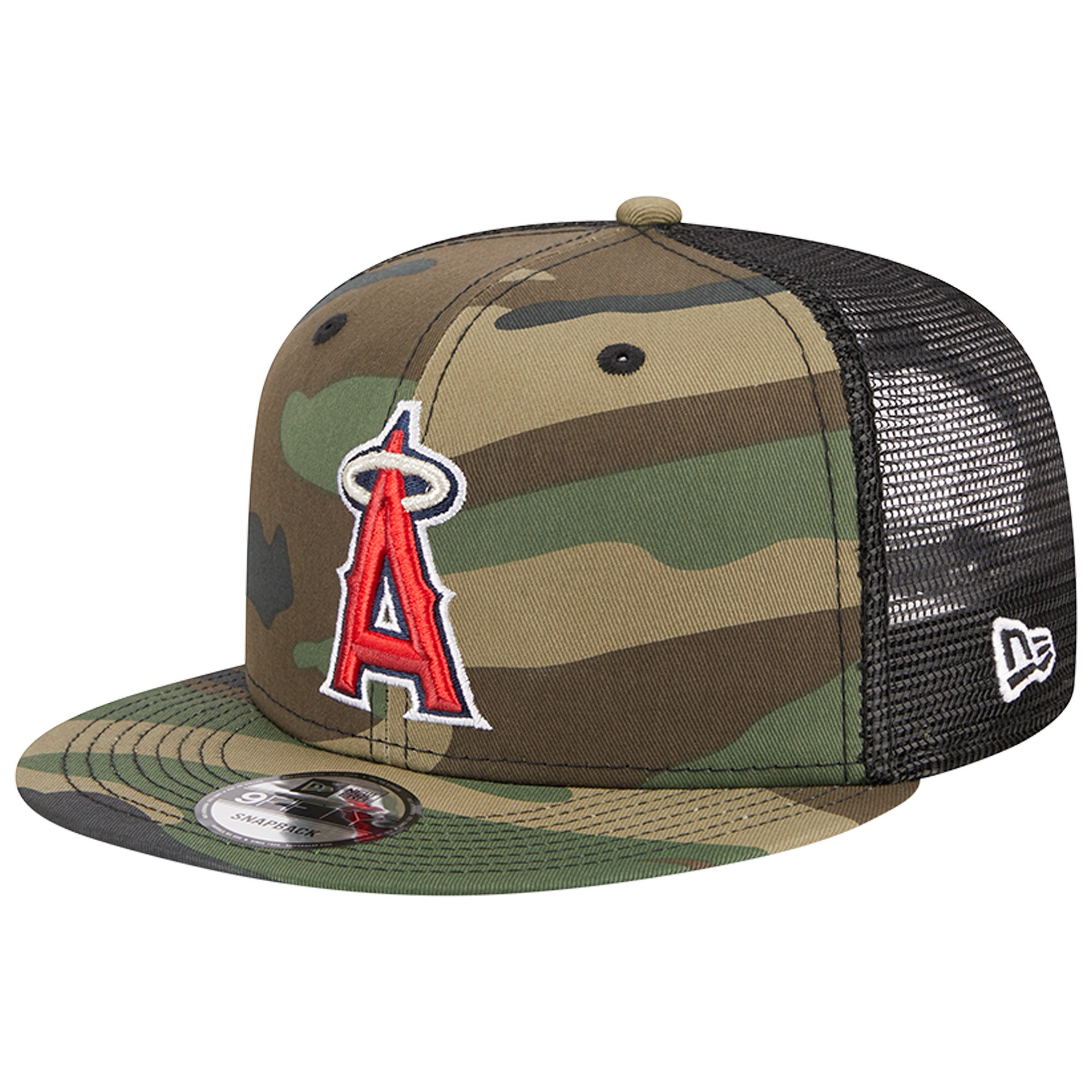 Los Angeles Angels Jerseys Shop – mens los angeles angels new era camo woodland camo trucker 9fifty snapback hat Baseball Jerseys and Caps for Fans