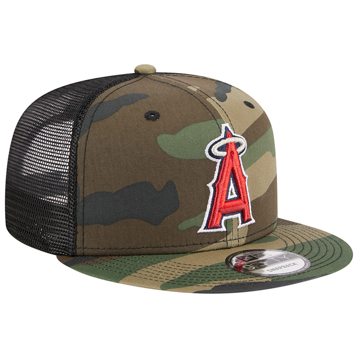 Los Angeles Angels Jerseys Shop – mens los angeles angels new era camo woodland camo trucker 9fifty snapback hat Baseball Jerseys and Caps for Fans
